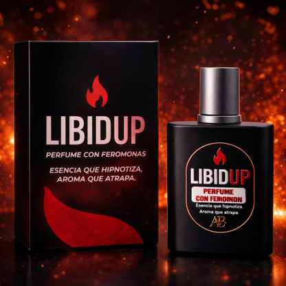 PERFUME VIRAL CON FEROMONAS LIBIDUP (HOMBRE)