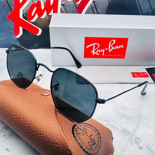 RAYBAN HEXAGONAL NEGRO+ESTUCHE TIPO ORIGINAL