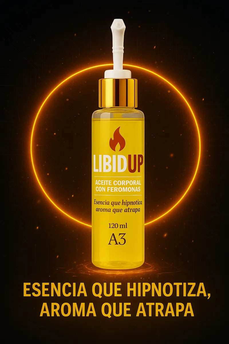 ACEITE CORPORAL CON FEROMONAS LIBIDUP