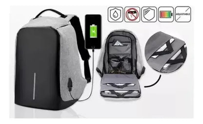 MOCHILA ULTRA LOCK NEGRA